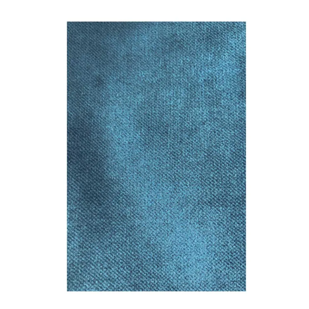 Wohnen Tolles Retro Sofa Cumagon mit Samt in Blau