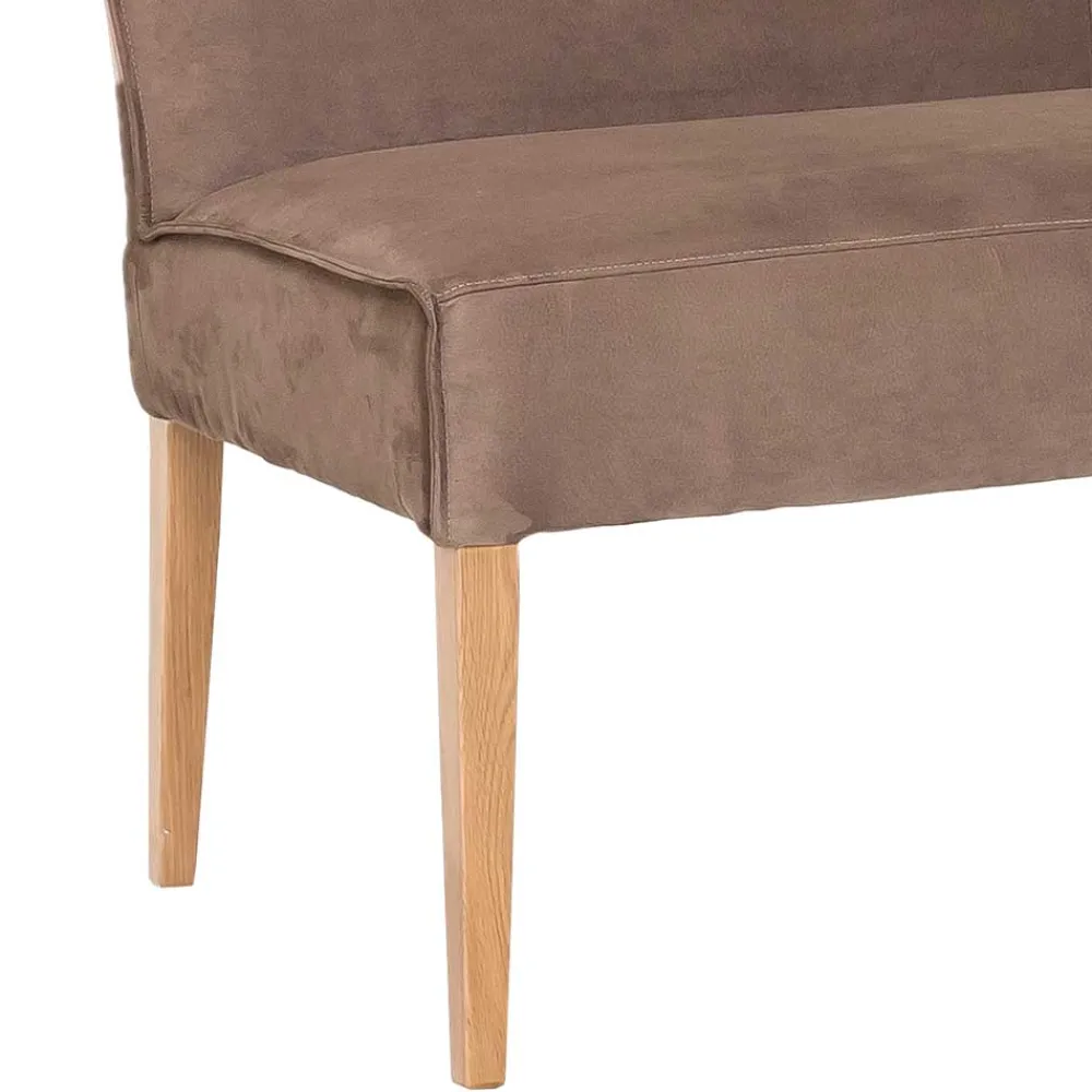 Wohnen Tolles Speisesofa in Hellbraun & Eiche - Malivtros