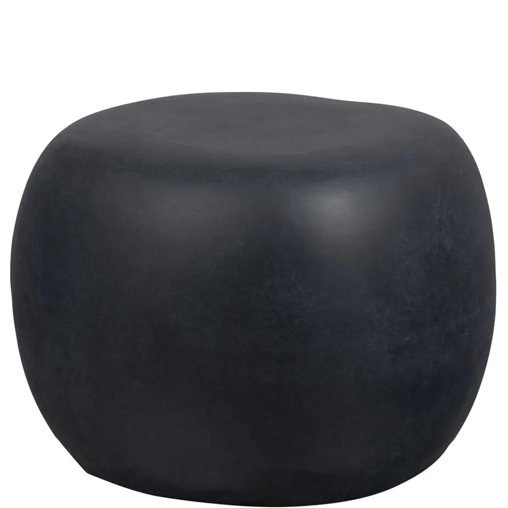 Wohnen Graue Möbel|Designermöbel*Tonfaser Sofatisch mit runder Tischplatte - Elhan