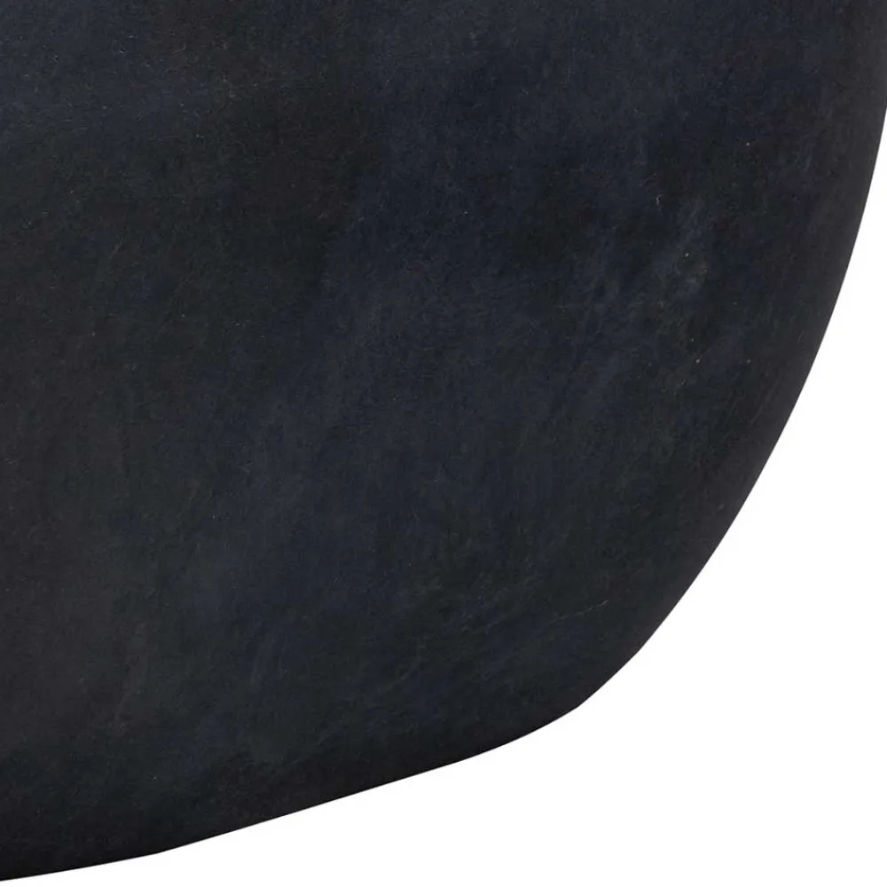 Wohnen Graue Möbel|Designermöbel*Tonfaser Sofatisch mit runder Tischplatte - Elhan