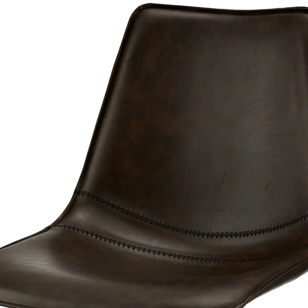 Wohnen Bürostühle*Top Schalenstuhl-Set in Dunkelbraun - Kleera (2er Set)