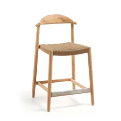 Wohnen Rattanmöbel*Topp Design Barstuhl mit 62 cm Sitzhöhe - Flyrelia