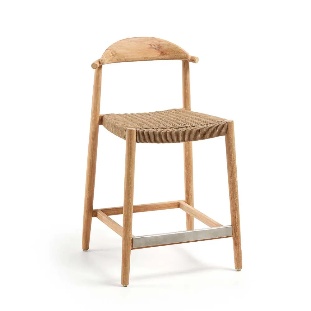 Wohnen Rattanmöbel*Topp Design Barstuhl mit 62 cm Sitzhöhe - Flyrelia