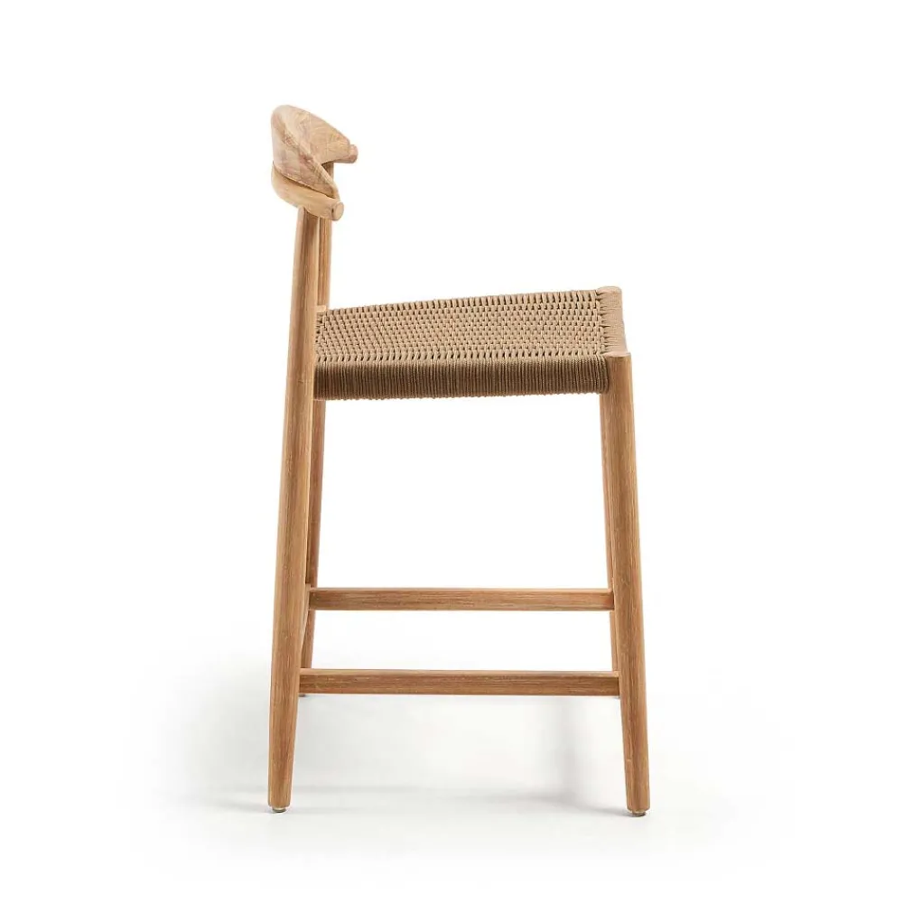 Wohnen Rattanmöbel*Topp Design Barstuhl mit 62 cm Sitzhöhe - Flyrelia