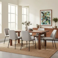 Wohnen Topp Esstisch aus Nussbaum Massivholz - Ribanna