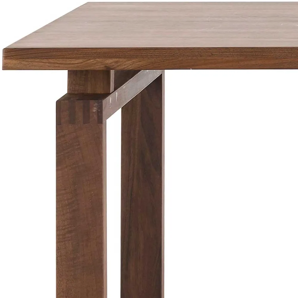 Wohnen Topp Esstisch aus Nussbaum Massivholz - Ribanna