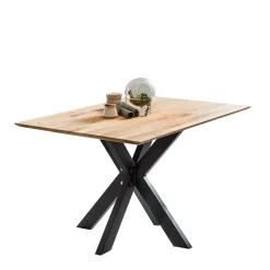 Wohnen Loft Möbel|Industrial Möbel*Topp Esstisch mit schweizer Platte Wildeiche - Inveria