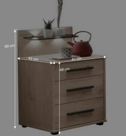 Wohnen Topp Factory Bettanlage in 4 Längen - Licruva (dreiteilig)