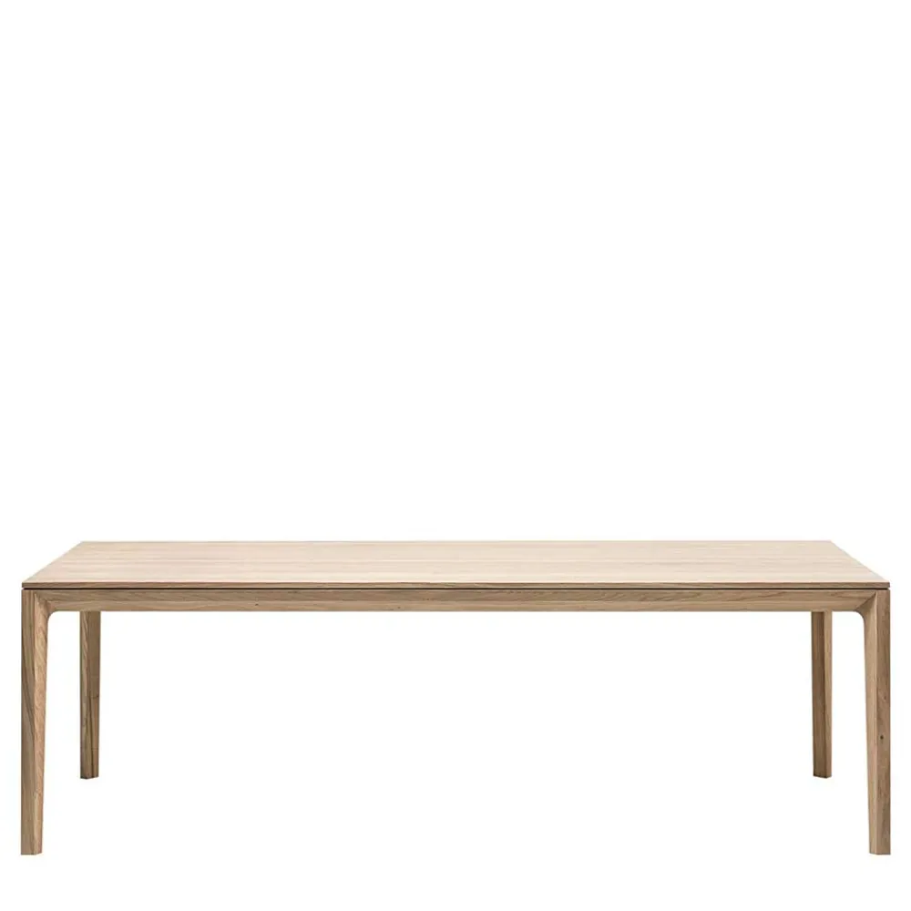 Wohnen Skandinavische Möbel|Naturholzmöbel*Topp Holztisch in Eiche geschliffen Bianco - Enifra