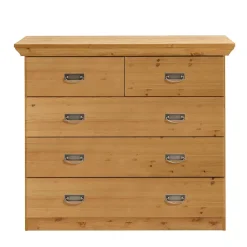 Wohnen Sideboards & Kommoden|Landhausmöbel*Topp Kiefernholz Kommode in Laugenfarben - Piatra