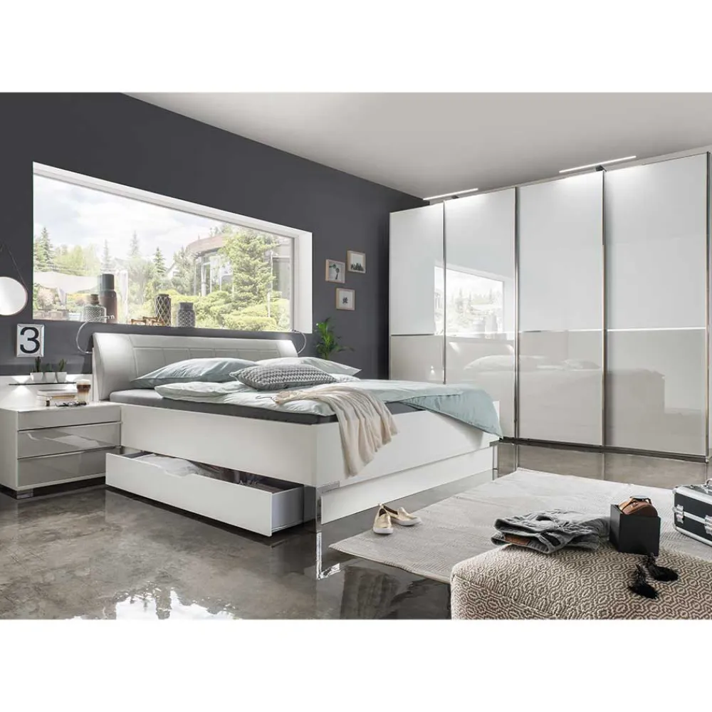 Wohnen Topp Schlafzimmer-Programm Set - Pascan (vierteilig)