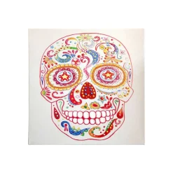 Wohnen Totenkopf Wandbild - Boho - dia de los muertos - Forjan