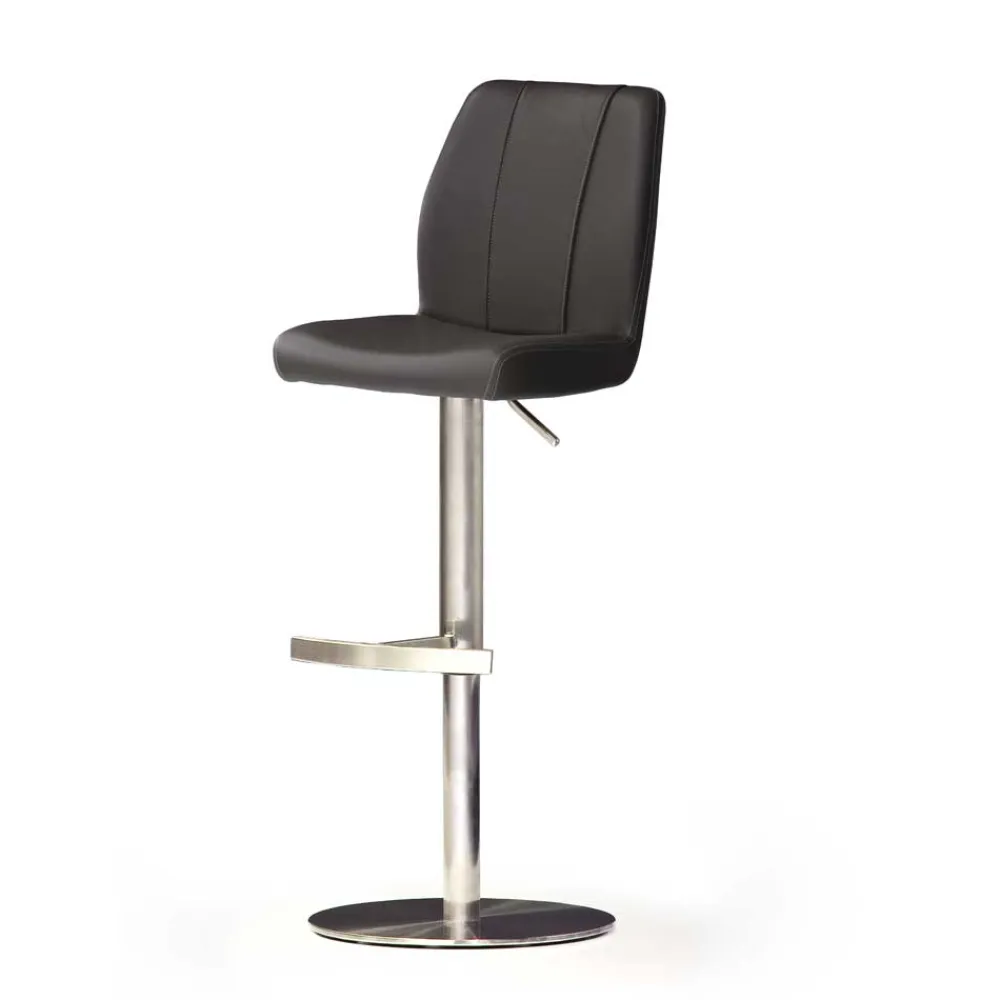 Wohnen Tresenhocker Liziano mit Rückenlehne