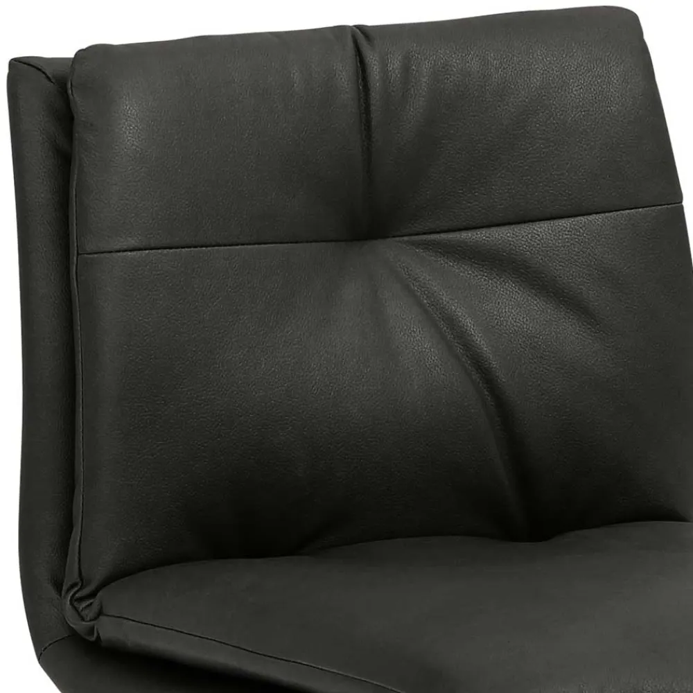 Wohnen Tresenstuhl mit 67cm Sitzhöhe in Anthrazit - Tonadella