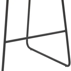 Wohnen Tresenstuhl mit 67cm Sitzhöhe in Anthrazit - Tonadella