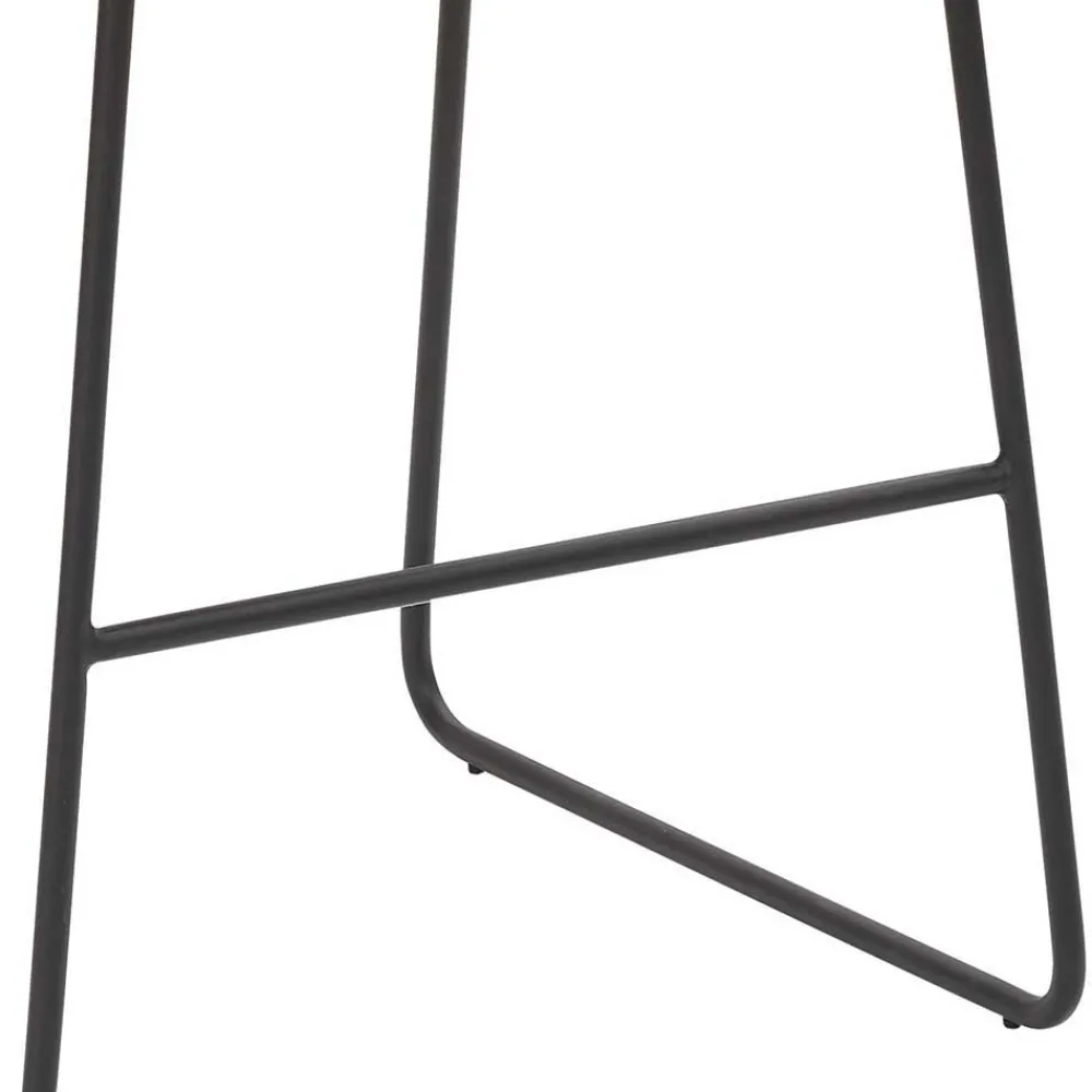 Wohnen Tresenstuhl mit 67cm Sitzhöhe in Anthrazit - Tonadella