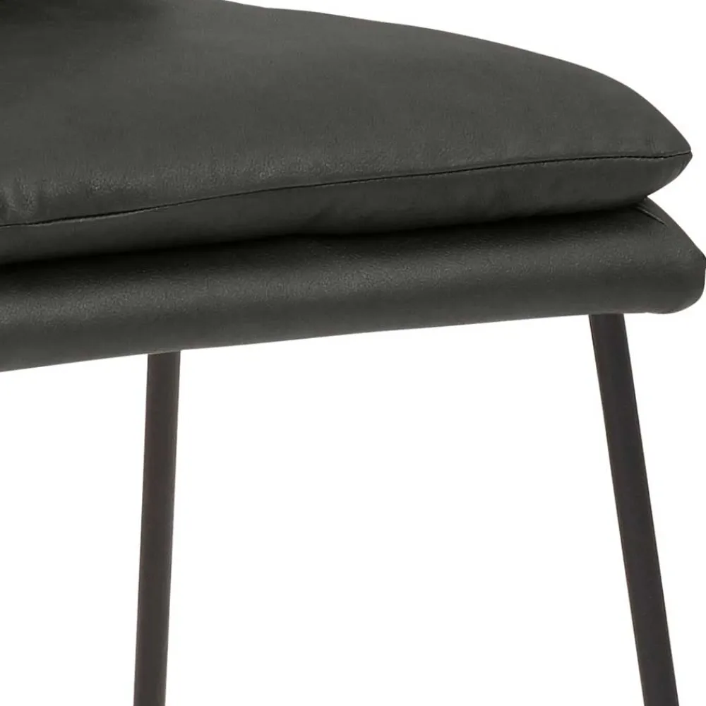 Wohnen Tresenstuhl mit 67cm Sitzhöhe in Anthrazit - Tonadella