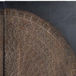 Wohnen Designermöbel*4-türige Design Kommode mit Mandala Schnitzerei - Synessa