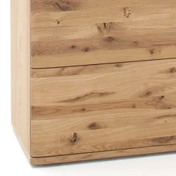 Wohnen Wohnzimmerschränke|Vitrinen*1-türige Schrank Vitrine aus Massivholz - Crokas