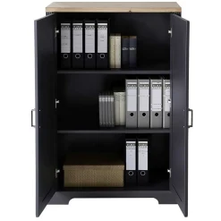 Wohnen 2-türiger Aktenschrank Modern Country - Joe