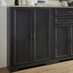 Wohnen 2-türiger Aktenschrank Modern Country - Joe