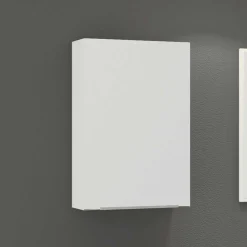 Wohnen 1-türiger Badezimmeroberschrank in Weiß - Livendas