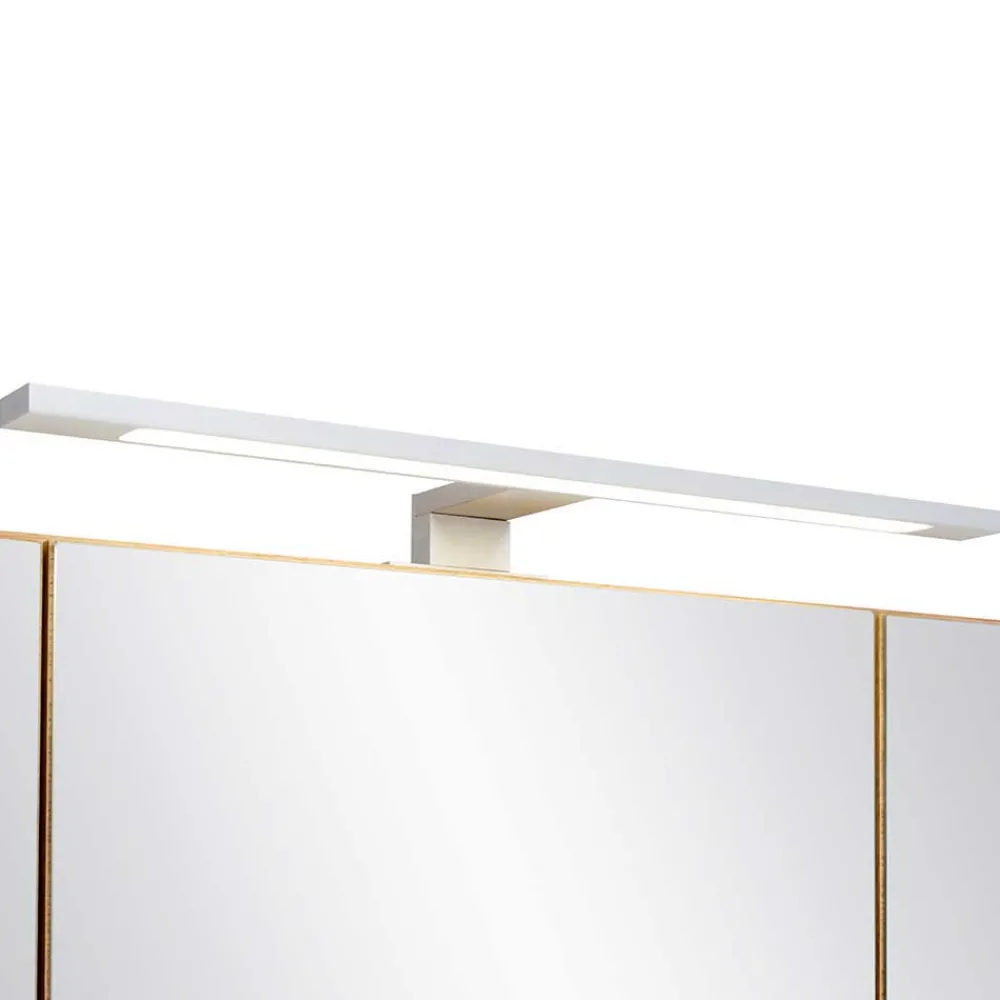 Wohnen 3-türiger 3D Spiegelschrank fürs Badezimmer - Drumias