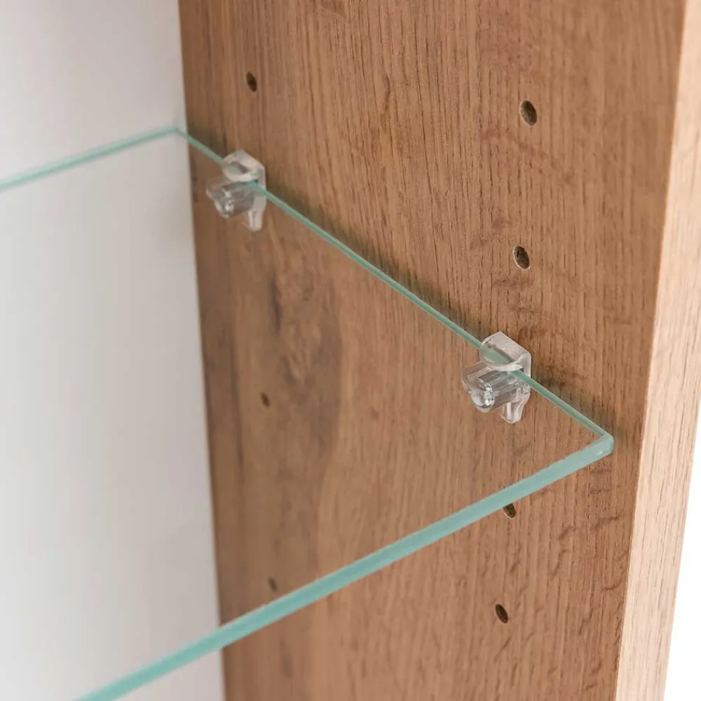 Wohnen 3-türiger 3D Spiegelschrank fürs Badezimmer - Drumias