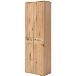 Wohnen 2-türiger Dielenschrank aus Massivholz - Mabasa
