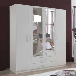 Wohnen Jugendzimmerschränke*4-türiger Kleiderschrank 179 cm breit - Devanico