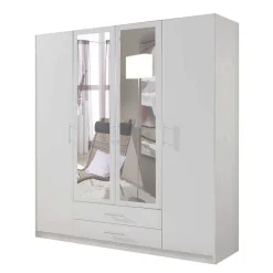 Wohnen Jugendzimmerschränke*4-türiger Kleiderschrank 179 cm breit - Devanico