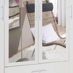 Wohnen Jugendzimmerschränke*4-türiger Kleiderschrank 179 cm breit - Devanico