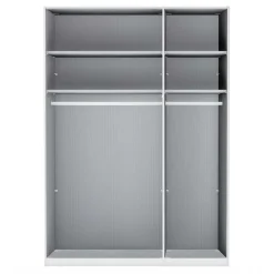 Wohnen Jugendzimmerschränke*2-türiger Kleiderschrank glasbeschichtet - Jimdira