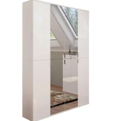 Wohnen Jugendzimmerschränke*8-türiger Kleiderschrank kompakt - Ejulia (dreiteilig)