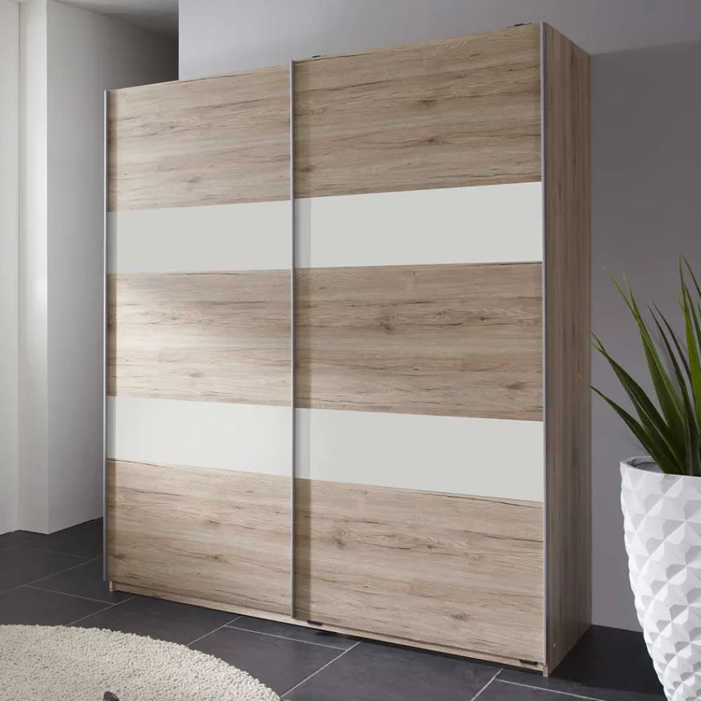 Wohnen 2-türiger Schiebetürenschrank 135 cm breit - Rudolf