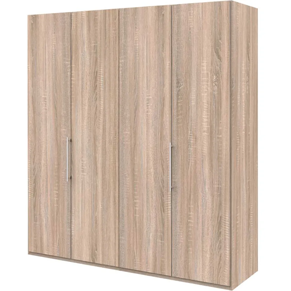 Wohnen 2-türiger Schlafzimmer Kleiderschrank mit Falttüren - Zayun