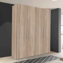 Wohnen 2-türiger Schlafzimmer Kleiderschrank mit Falttüren - Zayun