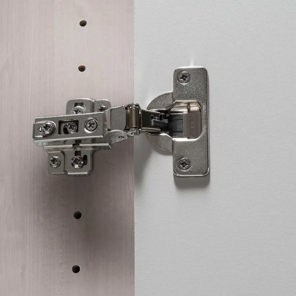 Wohnen 6-türiger Schlafzimmer Kleiderschrank in Hellgrau - Ridonna