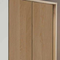 Wohnen 5-türiger Schlafzimmerschrank in Eiche - Emdsiva