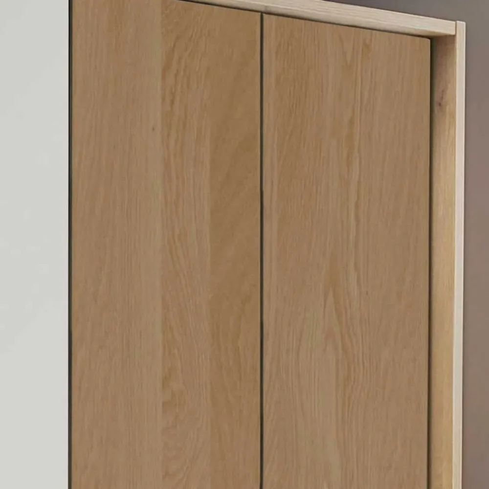 Wohnen 5-türiger Schlafzimmerschrank in Eiche - Emdsiva