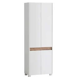 Wohnen Schuhschränke*4-türiger Schrank für Schuhe in Weiß - Etravia