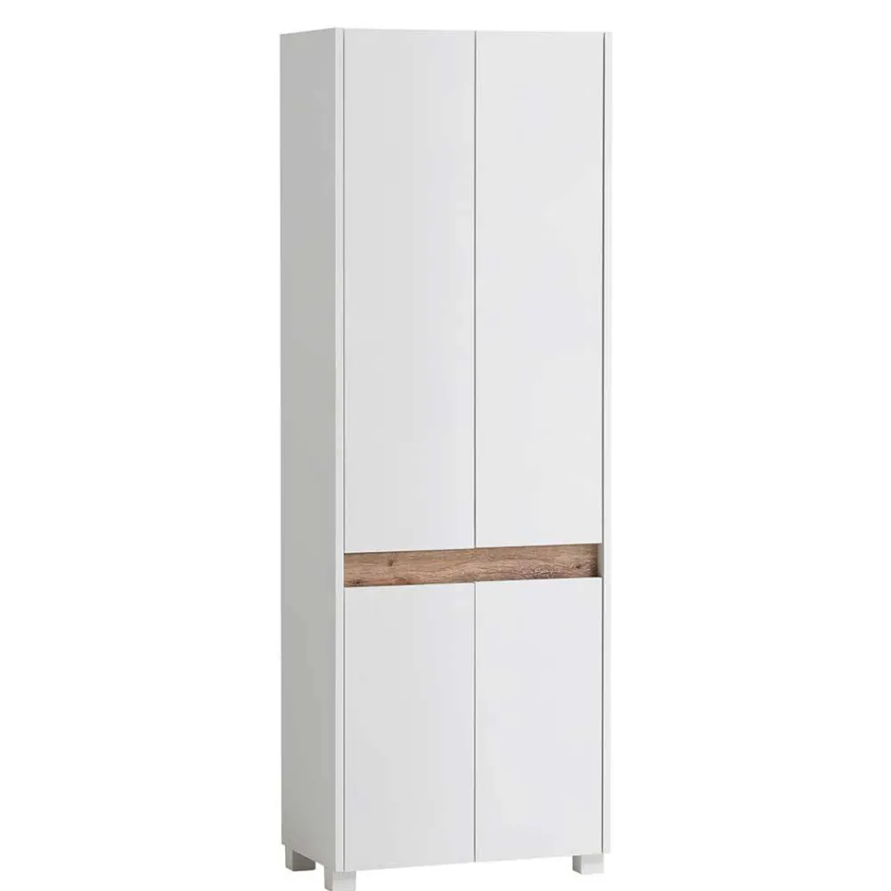 Wohnen Schuhschränke*4-türiger Schrank für Schuhe in Weiß - Etravia