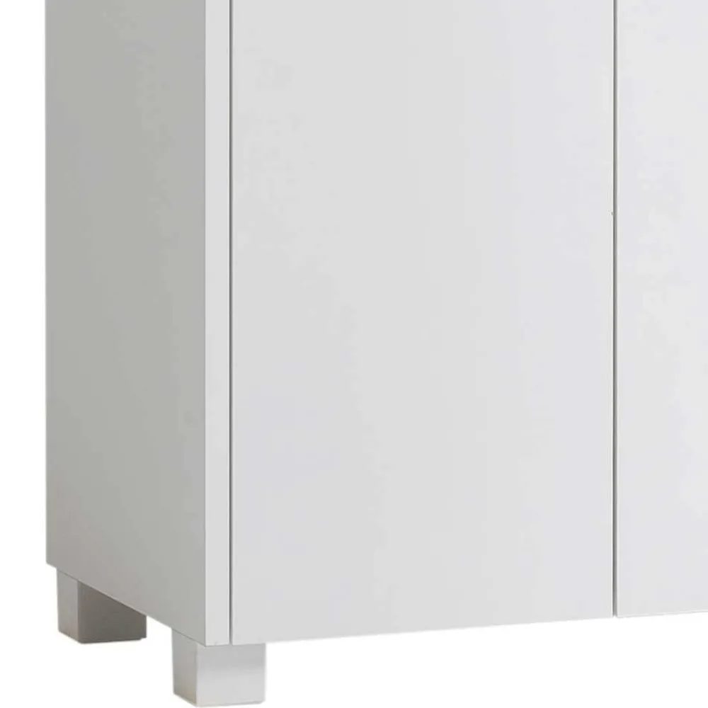 Wohnen Schuhschränke*4-türiger Schrank für Schuhe in Weiß - Etravia