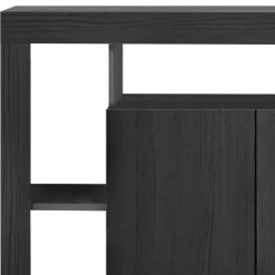 Wohnen Sideboards & Kommoden|Sideboards & Kommoden*3-türiger Schrank mit 6 offenen Fächern - Bihar