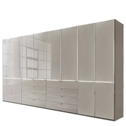 Wohnen 8-türiger Schrank mit acht Schubladen - Nucina