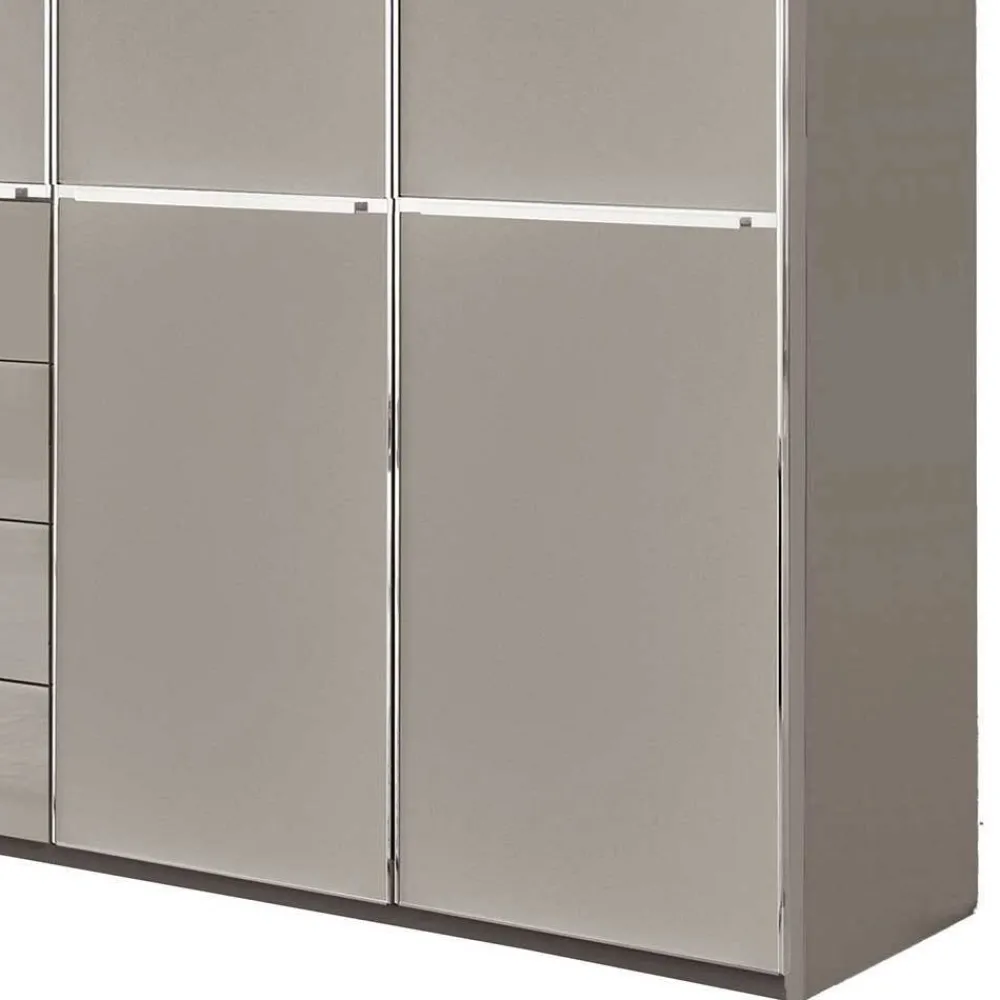 Wohnen 8-türiger Schrank mit acht Schubladen - Nucina