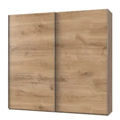 Wohnen 2-türiger Schwebetürenschrank im Holz Look - Dagidoyo