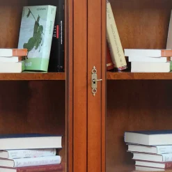 Wohnen Esszimmer-Vitrinen*4-türiger Vitrinenschrank im klassischen Stil - Kimms