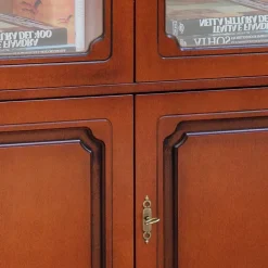 Wohnen Esszimmer-Vitrinen*4-türiger Vitrinenschrank im klassischen Stil - Kimms