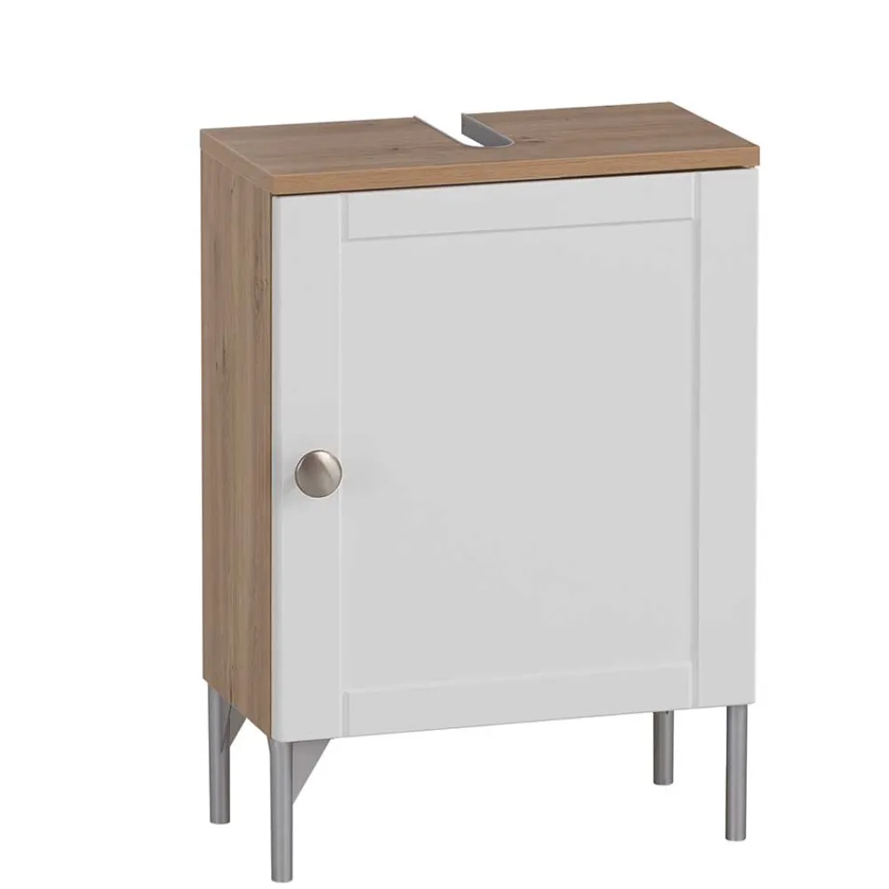 Wohnen 1-türiger Waschbeckenunterschrank im Landhausstil - Traciana